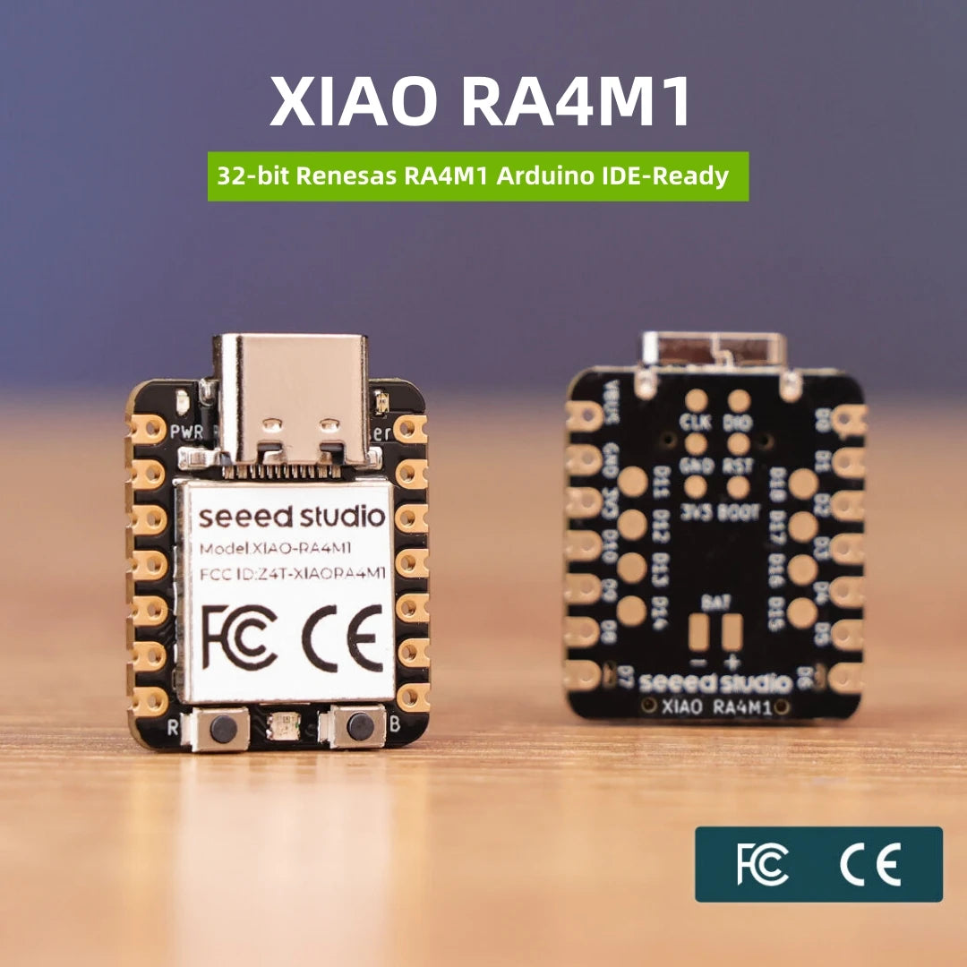 Arduino UNO XIAO RA4M1 - Smallest Dev Borad Based on 32-bit Renesas RA4M1, Arduino IDE-Ready, 19 GPIOs, RGB LED, CAN BUS,USB 2.0
