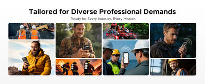 DOOGEE Fire 7 Ultra 5G Rugged Phone POC Walkie Talkie Mobile Phone 13000mAh Battery 32GB RAM (8+24) 256GB ROM Dimensity 6300 NFC