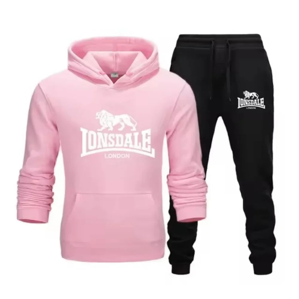 Animal Leopard 2025 Spring Autumn high-quality casual men s sportswear set printed men s hoodie two-piece set sweatshirt
