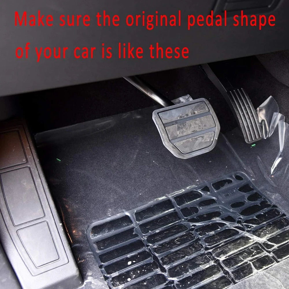 Foot Rest Pedal Brake Fuel Gas Pad Cover for Land Rover Discovery 4 LR4 2010-2016 Range Rover Sport 2010-2013 L320 Parts