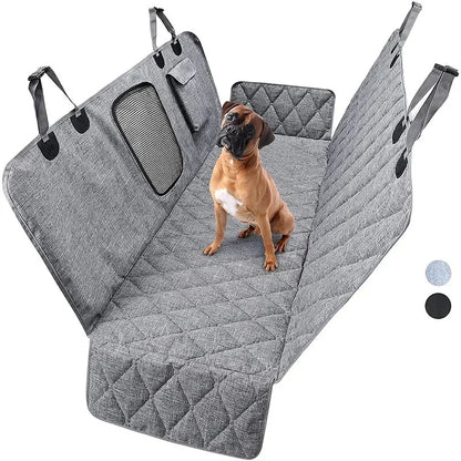 Universal Dog Car Seat Cover Waterproof Pet Car Seat Back Row Dog Pad Hammock Vehicle Rear Cover Cushion for Dogs Safety Pad