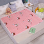 Waterproof Washable Mattress Urine Mat for Baby Toddlers Cute Cartoon Bed Protector Diaper Bedding Urine Pads Cloth Breathable