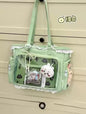 Ballet Girl Has A Large Appetite Itabag Japanese 2D Single Shoulder Cross Body Goods Bag Gift For Friends Only No Dolls No Card