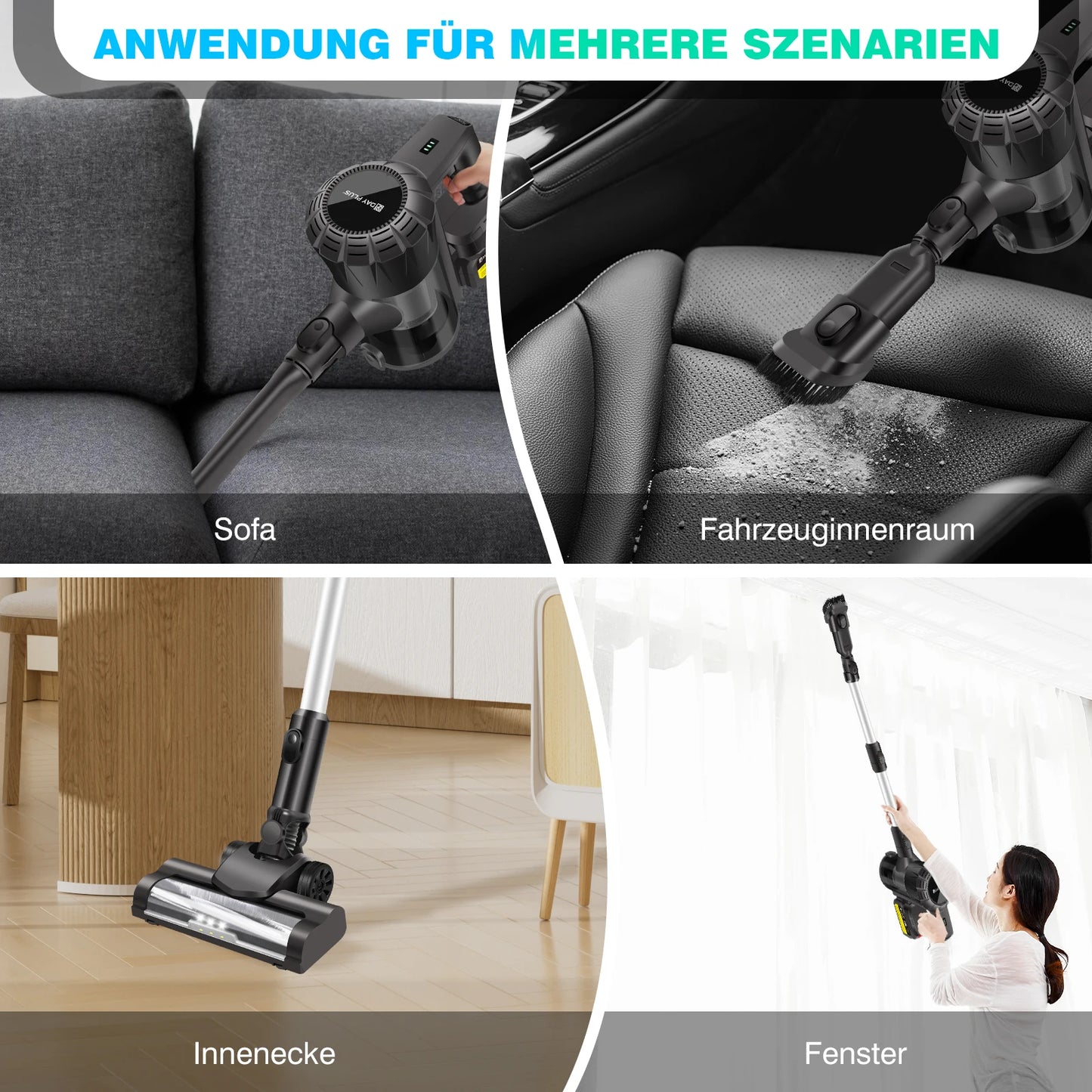 Cordless Vacuum Cleaner Cordless Vacuum Cleaner Battery vacuum cleaner Cordless Vacuum Cleaner vacuum cleaner Electric Suction Broom with Charging Station Cordless Vacuum Cleaner For Animal Hander rug Bagless Handle vacuum cl