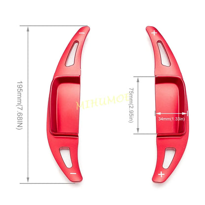 For 2023-2026 Mercedes-Benz A B C E S GLC EQE EQS Class Steering Wheel Paddle Shifter Extension Aluminum Shift Paddles Blade