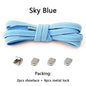 No tie Shoe laces Elastic laces Sneakers Flat Shoelaces without ties Quick Shoelace for Shoes Kids Adult One Size fits All Shoes
