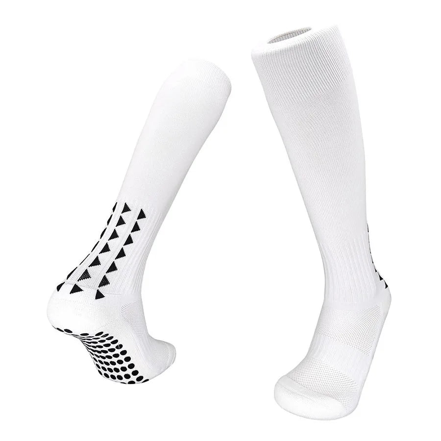 1/pcs Knee High Long Men Women Non Slip Grip Socks Football Basketball Baseball Rugby Soccer Cycling Running Tennis Towel Bottom