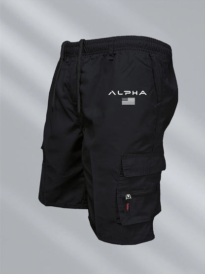 New Men's Cargo Shorts Fashion Casual Running Shorts Big Pocket Sports Slacks Cargo Panels Trousers Plus Size for Male
