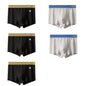 5 Pcs Men's Striped Funny Boxer Shorts Underwear Sexy Underpants Man Male Homme U Convex Shorts Lingerie Boxershorts  Panties