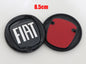 1pcs 3D 9.7cm 8.5cm 7.5cm ABS Car Front Logo Front Grill Rear Bumper Tail Door Trunk Emblem Sticker Styling Accessories For FIAT