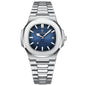 POEDAGAR Square Luxury Men Wristwatch Waterproof Luminous Date Stainless Steel Male Clock Business Sports Quartz Watches For Men