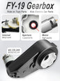 12V 24V RS550 1.2cm/0.47in Motor Gearbox for Children's Electric Ride on Toy Car,Kids Electric Car Reducer