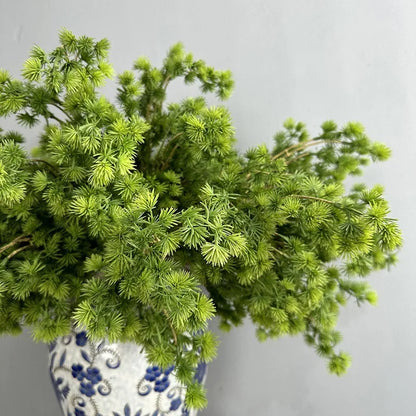 3/5Pcs Artificial Podocarpus Branches Greens for Decoration Christmas Foliage Home DIY Floral Arrangements Artificial Plants
