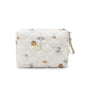 Baby Diaper Bag Waterproof Nappy Bag Reusable Wet/Dry Storage Handbag For Stroller Travel Mommy Pouch Rainbow Printed