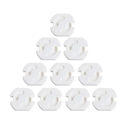 Baby Safety Socket Covers 10pcs Electrical Plastic Outlet Protectors Child Safe Socket Security Protection