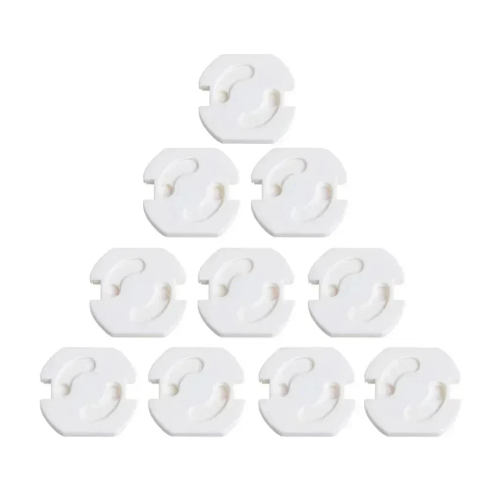 Baby Safety Socket Covers 10pcs Electrical Plastic Outlet Protectors Child Safe Socket Security Protection