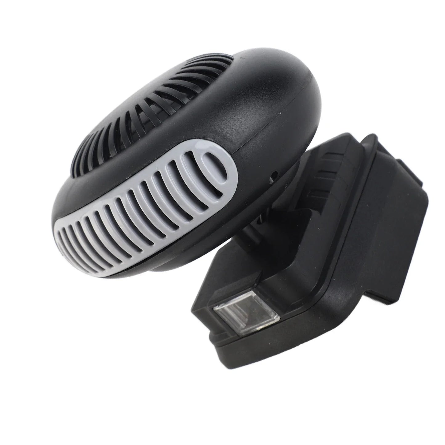 Electric Heater Fan Electric Portable 2 Gear  Space Heater 18V Battery Powered 170W for Workshop