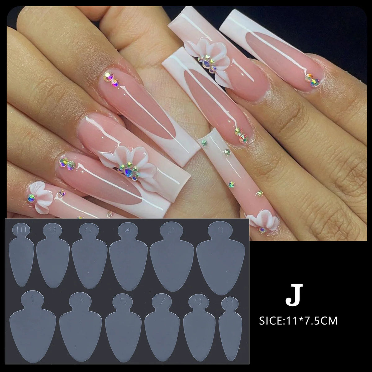 12pcs Manicure Paper Matte Paperless Tray Auxiliary For Nail Art Decorations Paperless Holder Extension Adhesive
