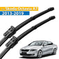 Erick's Wiper LHD Front Wiper Blades For Skoda Octavia A7 Typ5E MK3 2013 - 2019 Windshield Windscreen Window Brush 24"19"