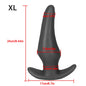 Soft Anal Plugs for Gay Men Prostate Massage Liquid Silicone 35-80mm Huge Butt Plug Anal Training Comfortable To Wear But Plug