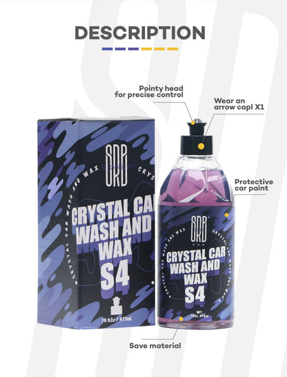 Ceramic Car Shampoo - Car Wash For Ceramic Coatings - Adds Hydrophobic Protection | Enhances Ceramic Coatings | Incredible Shine