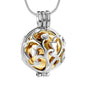 Cremation Locket Necklace Tree of Life Memorial Urn Jewelry For Ashes For Women Men Keepsake Pendant Necklace