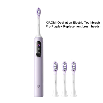 MIJIA Oscillation Electric Toothbrush Pro,Smart 4 Modes,IPX8 Waterproof Sonic Vibration Toothbrushes,180-day Battery Life