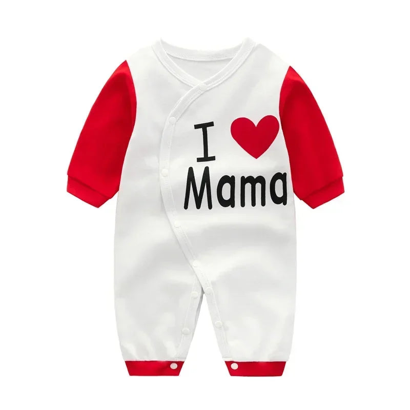 Spring Autumn Newborn Baby Boy Rompers Cotton Girls Clothes 0 to 12 Months Comfortable Babies Jumpsuits Clothing Onesies