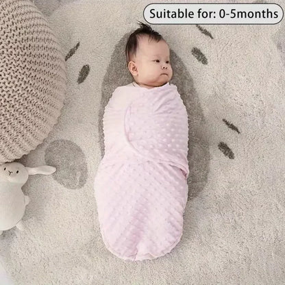 Newborn Baby Blanket, Baby Swaddle, Autumn And Winter Swaddle, Newborn Cartoon Blanket, Suitable for 0-6 Months