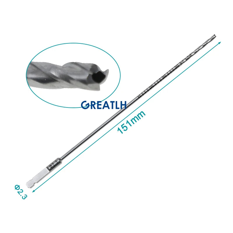 Orthopedic Surgery AO Quick Fit Drill Bits Veterinary Pets Surgical Instruments Medical Supplies and Equipment Stainless Steel