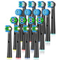 Replacement Toothbrush Heads Compatible with Oral-B ,4-12 Pcs Electric Brush Heads for Oral B Replacement Heads Pro500/1000