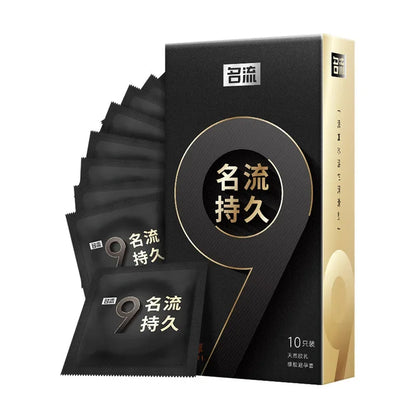 10pcs 9x PERSONAGE Extra Thick Ejaculation Dotted Condoms Physical Delay Smooth Lubrication Intimate Sex Toys Adult Goods