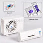 SEAMETAL Car Perfume Diffuser Solar Air Conditioner Shape Decorative Air Freshener Air Outlet Car Aromatherapy Fragrance Tablet