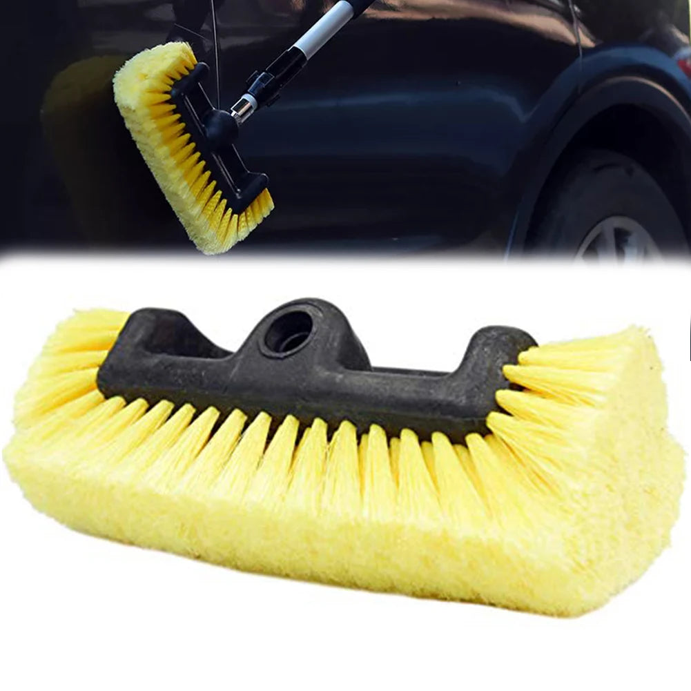 10" Car Wash Brush Head For Auto RV Truck Boat Camper Exterior Roof Window Washing Cleaning Brush Nylon Car Cleaning Tools