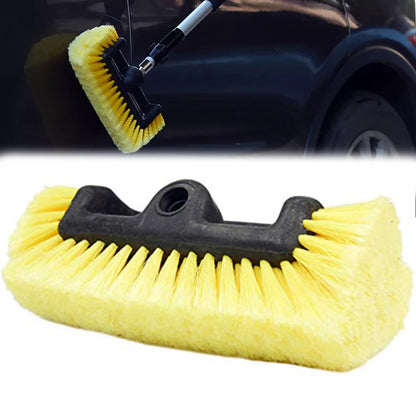 10" Car Wash Brush Head For Auto RV Truck Boat Camper Exterior Roof Window Washing Cleaning Brush Nylon Car Cleaning Tools