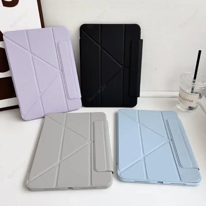 For 2026 iPad 12th A19 11th A16 Case Removable Magnetic Air11 13 M4 M3 Pro11 Pro12.9 Pro13 M2 M4 10 9th 10.2 10.9'' Air 4 5 10.5