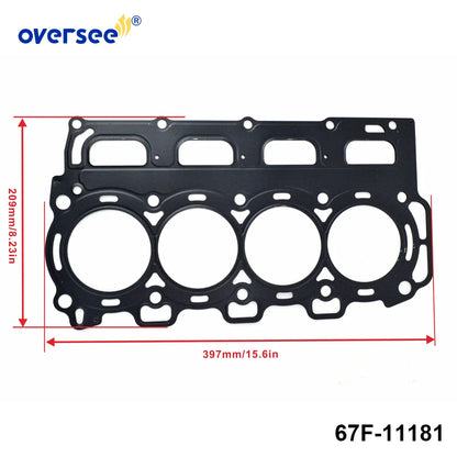 67F-11181 Cylinder Head Gasket For Yamaha 4T 115EFI 150HP Outboard Engine 67F-11181-00 67F-11181-03