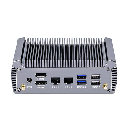 Topton Fanless Gaming Mini PC AMD Ryzen 7 7730U R9 4950U 5625U 4500U Office PC Dual LAN 2*HDMI NVMe DDR4 Firewall Computer WiFi6
