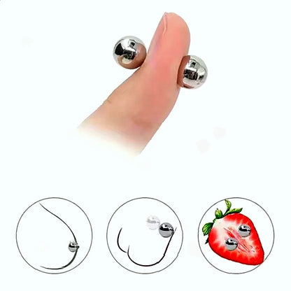 Ultra Powerful Magnetic Orbs Nipple Clamps BDSM Bondage Stimulator Clitoris Labia Nipple Creative Fidget Magnets Adult Sex Toys