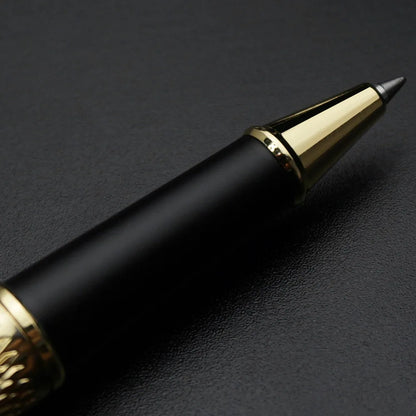 STONEGO Classic Luxury Rollerball Pens, Stainless Steel Roller Ball Pen for Men Women, School, Office, Executive, Business
