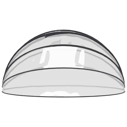 559x275 cm Pool dome cover. This pool cover is made of PVC material and filled with fiberglass, effectively blocking sunlight and preventing external pollutants such as leaves, insects, and dust from entering the pool.
