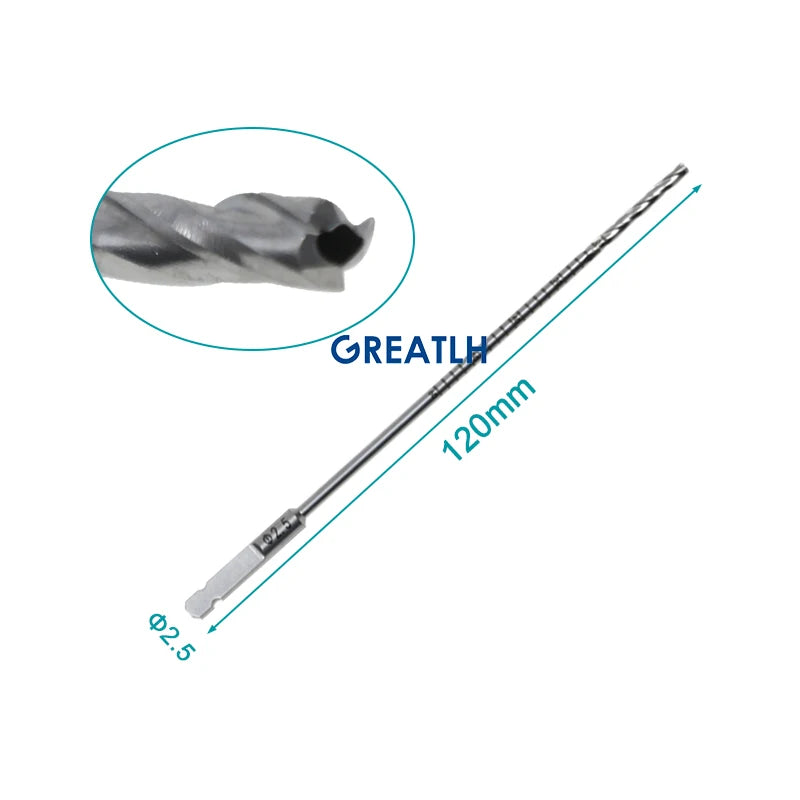Orthopedic Surgery AO Quick Fit Drill Bits Veterinary Pets Surgical Instruments Medical Supplies and Equipment Stainless Steel