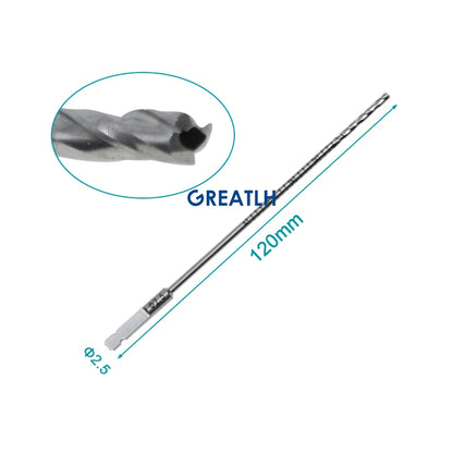 Orthopedic Surgery AO Quick Fit Drill Bits Veterinary Pets Surgical Instruments Medical Supplies and Equipment Stainless Steel