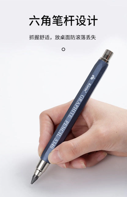 Sketch up 5.6mm Mechanical Graphite Pencil Clutch with Built Sharpener for Woodworking Architect Art Painter Drawing Drafting
