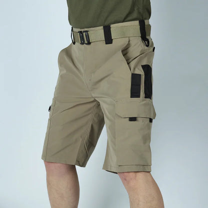 Men's Operator Elastic Tactical Shorts Ripstop Workout Outdoor Cargo Shorts for Men Cycling Hiking Fishing Casual Men's Shorts