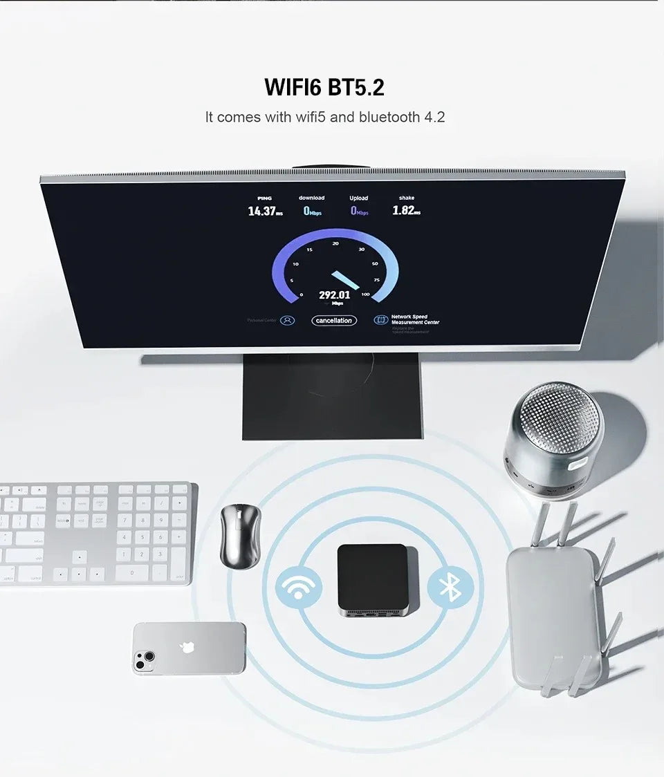 2026 Brand New Intel Core I9-10980HK Windows 11 Pro 32GB RAM 1TB SSD Gaming I9 Computer WiFi 6 USB3.0 Mini Desktop Computer PC