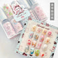 10Rolls Plaid Thousand-Bird Bow  Stars Nail Foils Transfer Paper  Nail Art Stickers  Manicure Set Decal  Nails Decoration