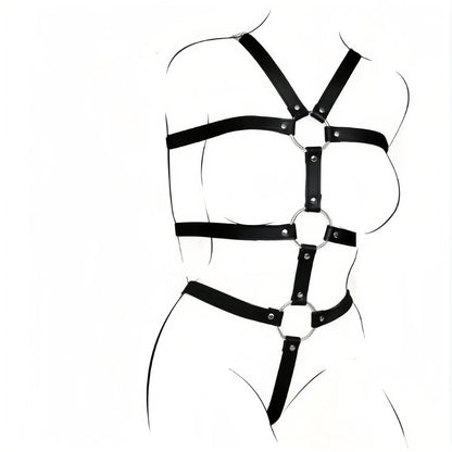 Sexy Women Body Bondage Restraint Straps Bdsm Leather Chest Harness Sex toy straps Exotic Gothic Fetish Lingerie Sex Costume