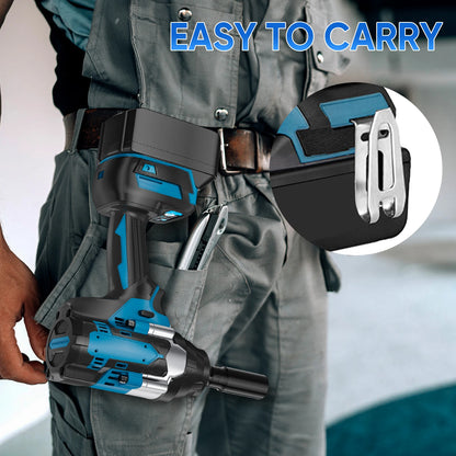 Brushless cordless impact wrench 1800 N·m, power tools for Makita 18V batteries