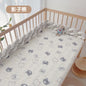 1pcs 130*70CM Breathable Cotton Fitted Crib Sheets for Baby Crib Mattress Cover Soft Bedding Set of Solid Color Infant Bed Sheet